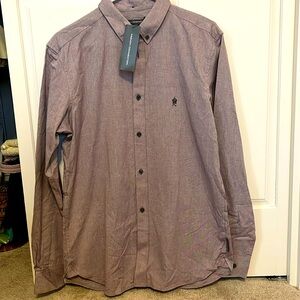 Mens French Connection button down oxford shirt nwt